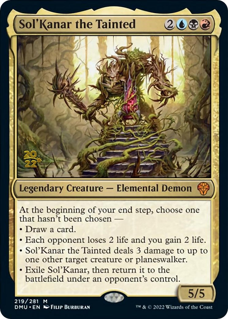 Sol'Kanar the Tainted [Dominaria United Prerelease Promos] | I Want That Stuff Brandon