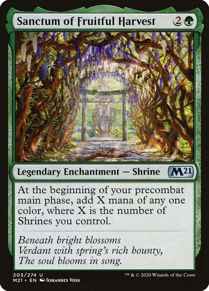 Sanctum of Fruitful Harvest [Core Set 2021] | I Want That Stuff Brandon