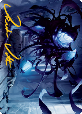 Spectral Adversary Art Card (Gold-Stamped Signature) [Innistrad: Midnight Hunt Art Series] | I Want That Stuff Brandon