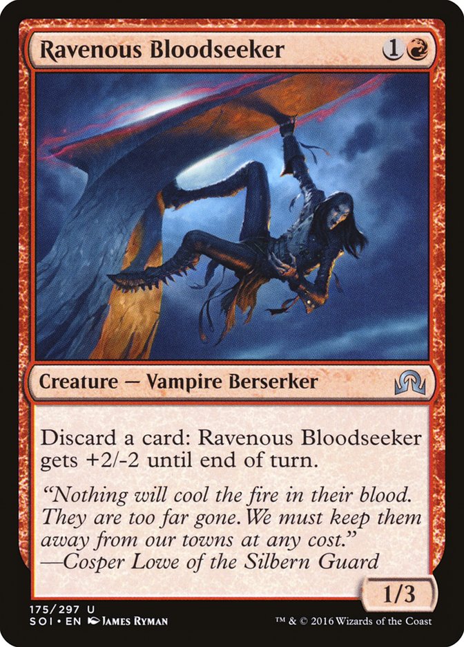Ravenous Bloodseeker [Shadows over Innistrad] | I Want That Stuff Brandon