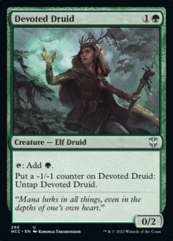 Devoted Druid [Streets of New Capenna Commander] | I Want That Stuff Brandon