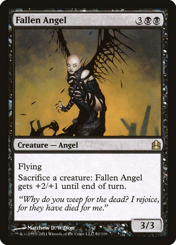 Fallen Angel [Commander 2011] | I Want That Stuff Brandon