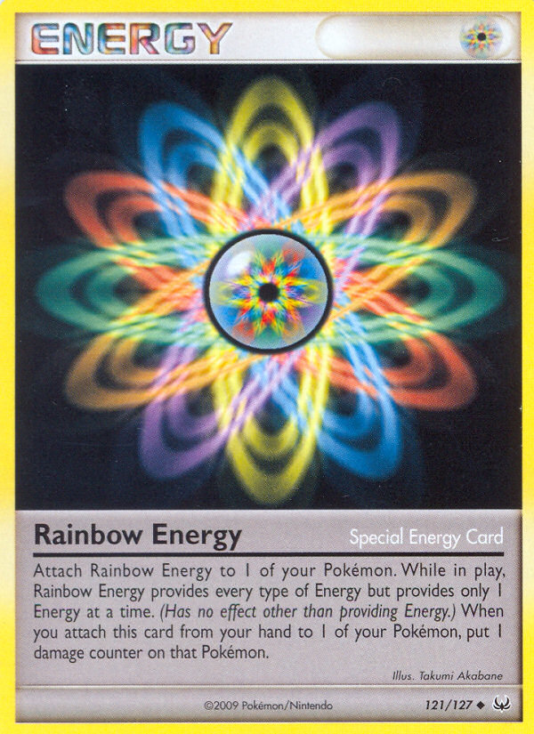 Rainbow Energy (121/127) [Platinum: Base Set] | I Want That Stuff Brandon