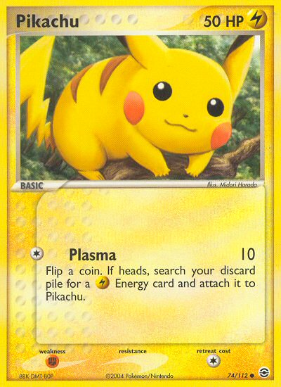Pikachu (74/112) [EX: FireRed & LeafGreen] | I Want That Stuff Brandon