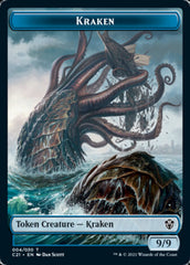 Wurm // Kraken Double-Sided Token [Commander 2021 Tokens] | I Want That Stuff Brandon