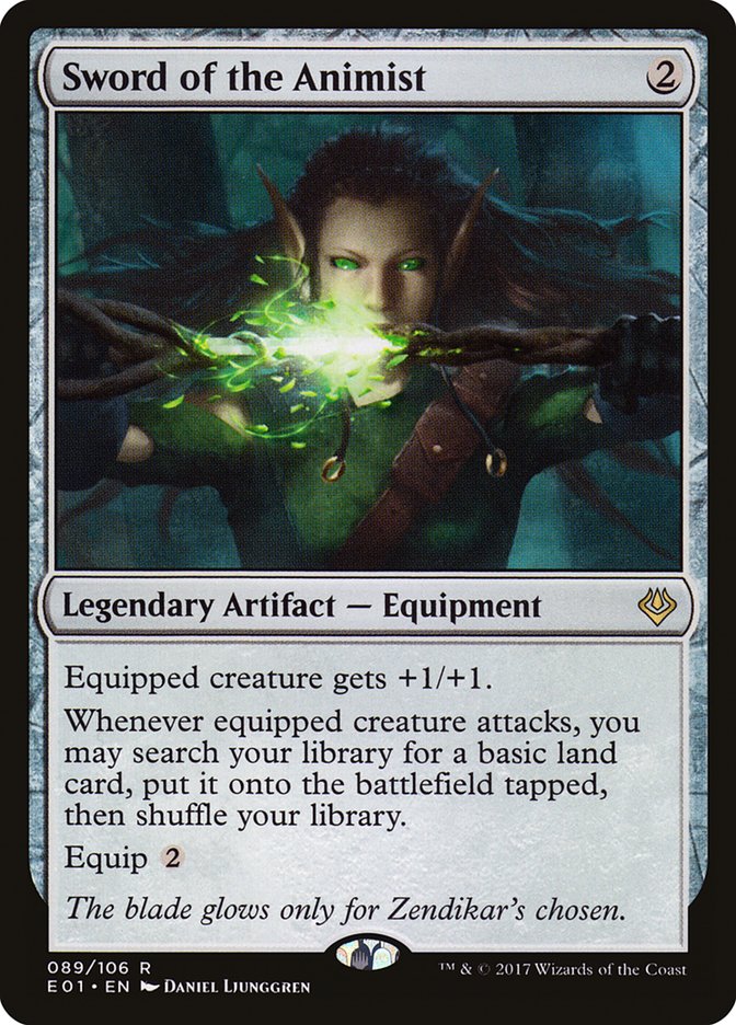 Sword of the Animist [Archenemy: Nicol Bolas] | I Want That Stuff Brandon