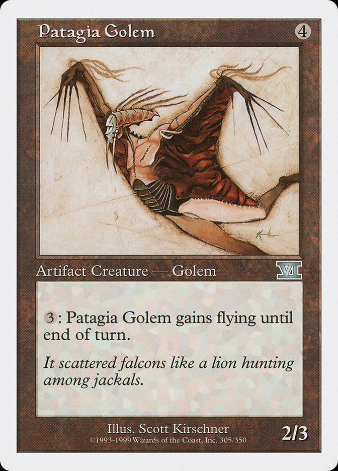 Patagia Golem [Classic Sixth Edition] | I Want That Stuff Brandon