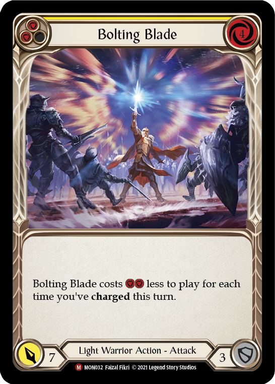 Bolting Blade [MON032] 1st Edition Normal | I Want That Stuff Brandon