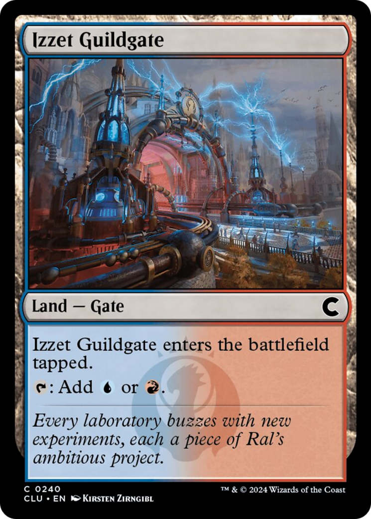 Izzet Guildgate [Ravnica: Clue Edition] | I Want That Stuff Brandon