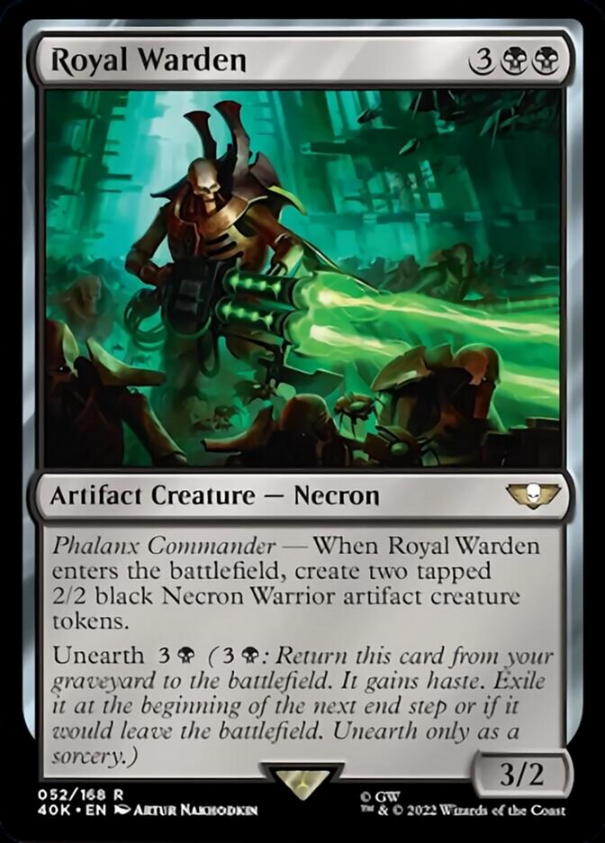Royal Warden (Surge Foil) [Warhammer 40,000] | I Want That Stuff Brandon
