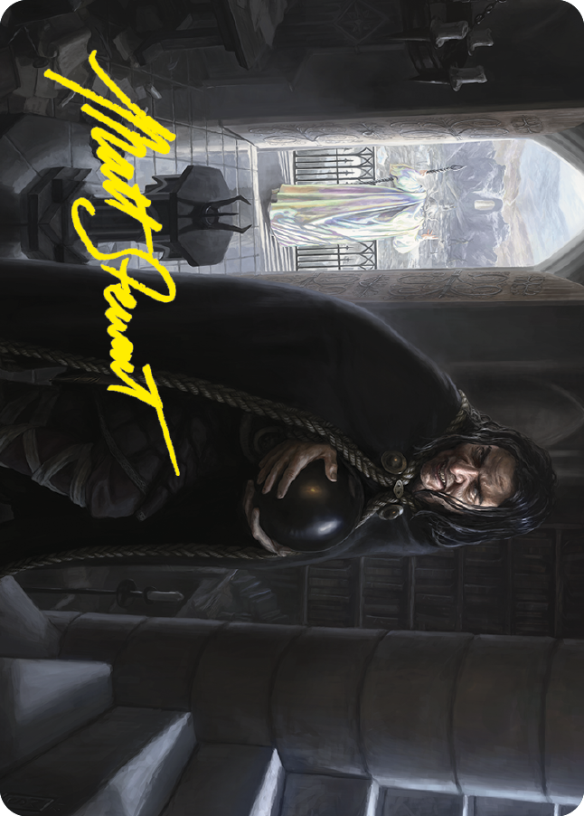 Grima, Saruman's Footman Art Card (Gold-Stamped Signature) [The Lord of the Rings: Tales of Middle-earth Art Series] | I Want That Stuff Brandon