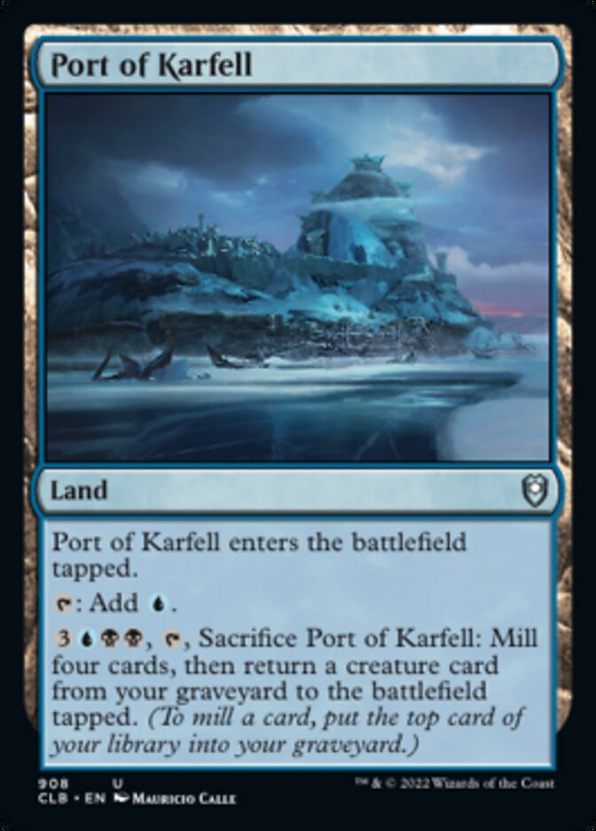 Port of Karfell [Commander Legends: Battle for Baldur's Gate] | I Want That Stuff Brandon