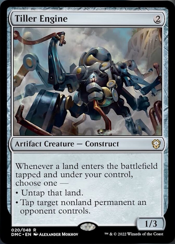 Tiller Engine [Dominaria United Commander] | I Want That Stuff Brandon