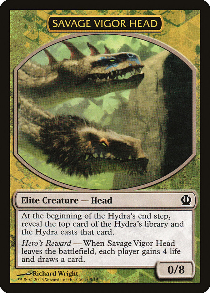 Savage Vigor Head [Theros Face the Hydra] | I Want That Stuff Brandon