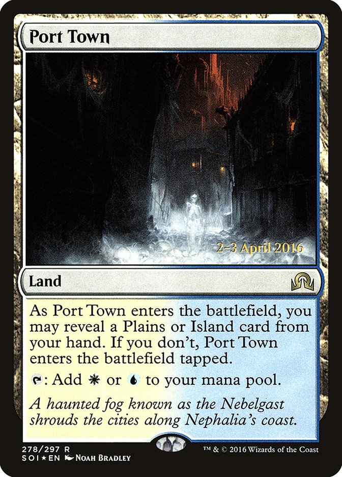 Port Town [Shadows over Innistrad Prerelease Promos] | I Want That Stuff Brandon