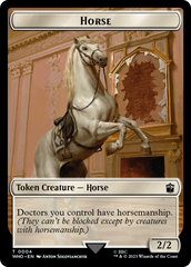 Horse // Clue (0022) Double-Sided Token [Doctor Who Tokens] | I Want That Stuff Brandon