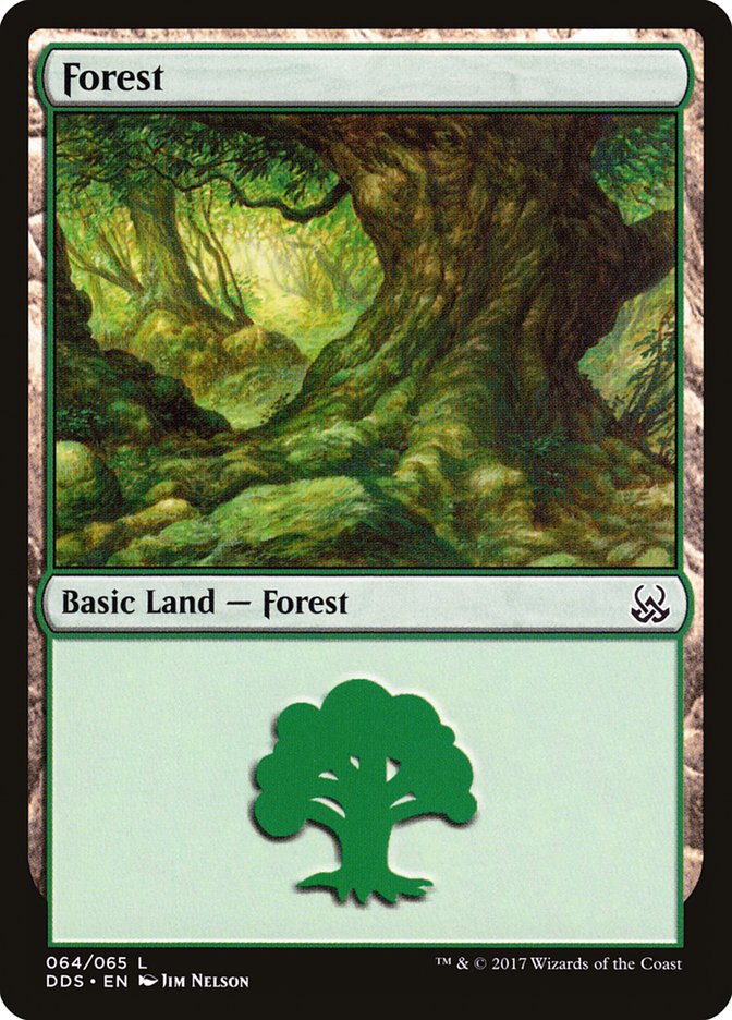 Forest (64) [Duel Decks: Mind vs. Might] | I Want That Stuff Brandon
