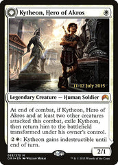Kytheon, Hero of Akros // Gideon, Battle-Forged [Magic Origins Prerelease Promos] | I Want That Stuff Brandon
