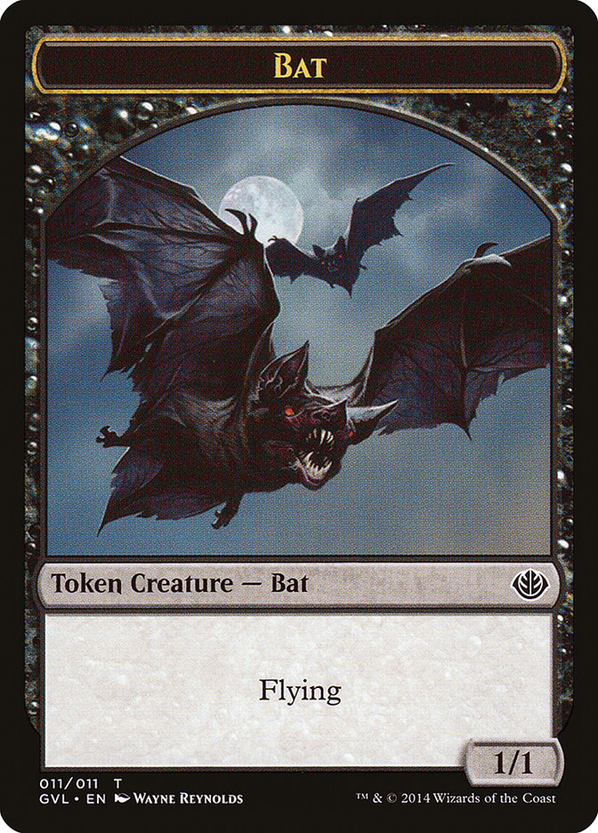 Bat Token (Garruk vs. Liliana) [Duel Decks Anthology Tokens] | I Want That Stuff Brandon