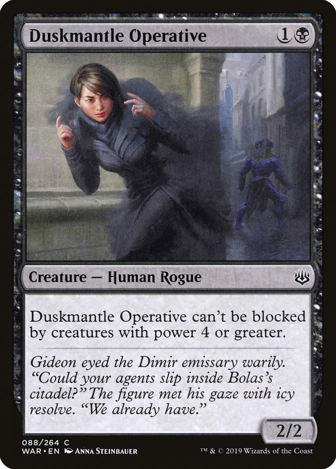 Duskmantle Operative [War of the Spark] | I Want That Stuff Brandon
