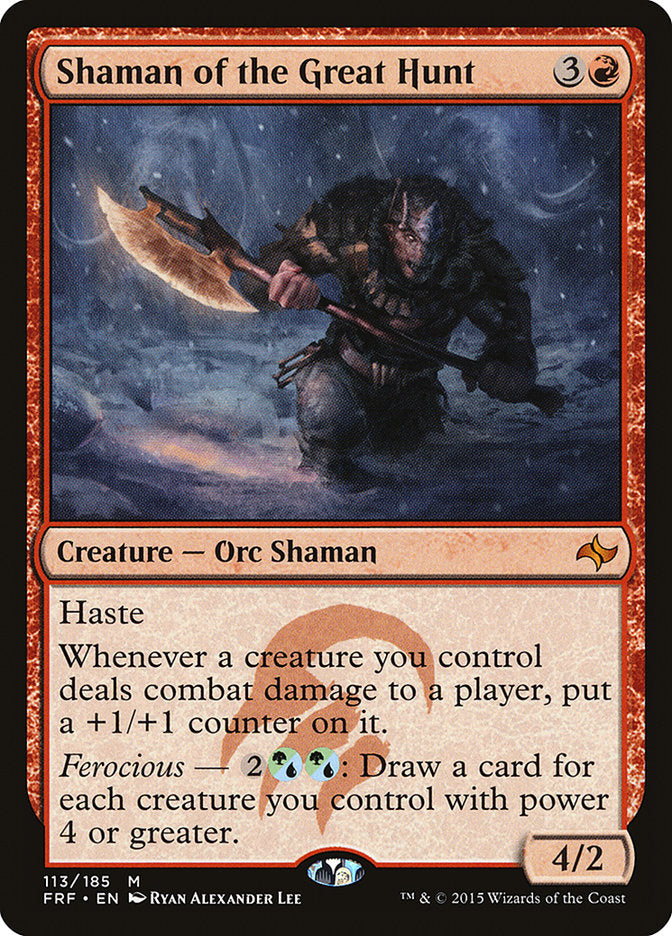 Shaman of the Great Hunt [Fate Reforged] | I Want That Stuff Brandon