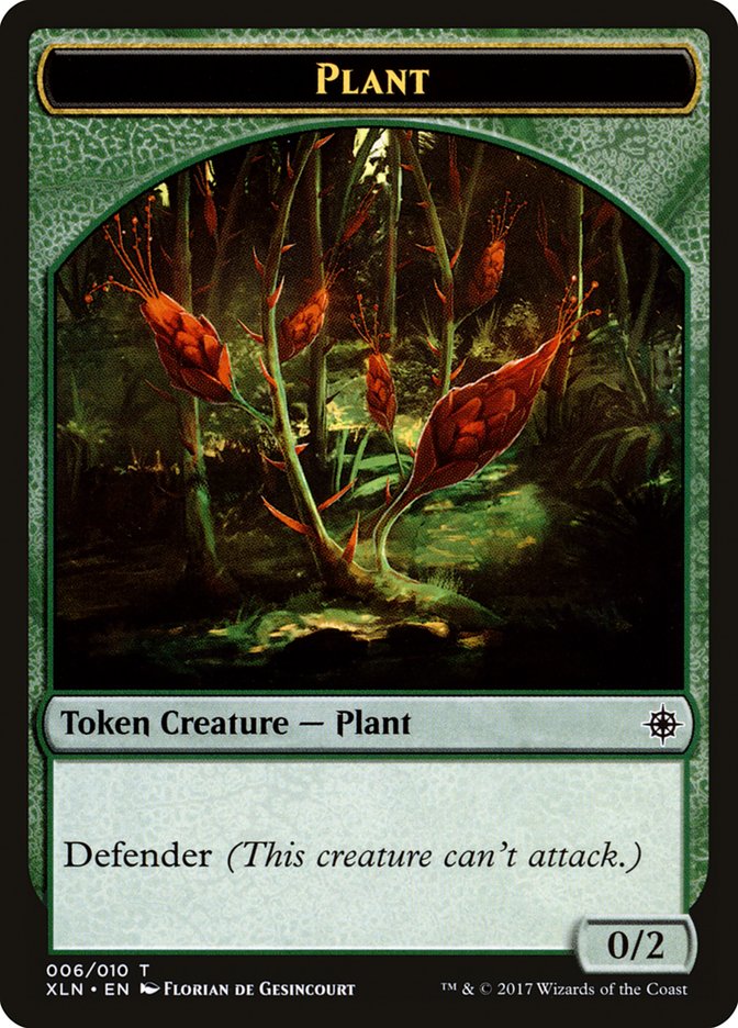 Plant Token [Ixalan Tokens] | I Want That Stuff Brandon