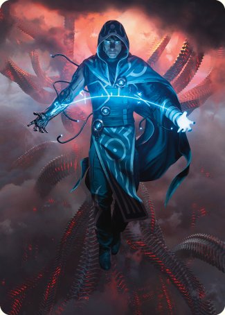 Jace, the Perfected Mind Art Card [Phyrexia: All Will Be One Art Series] | I Want That Stuff Brandon