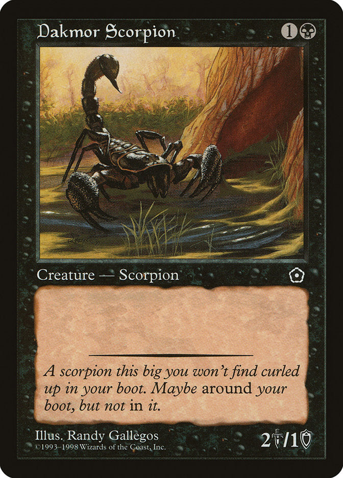Dakmor Scorpion [Portal Second Age] | I Want That Stuff Brandon