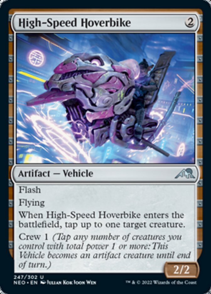 High-Speed Hoverbike [Kamigawa: Neon Dynasty] | I Want That Stuff Brandon