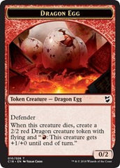 Dragon Egg // Dragon Double-Sided Token [Commander 2018 Tokens] | I Want That Stuff Brandon