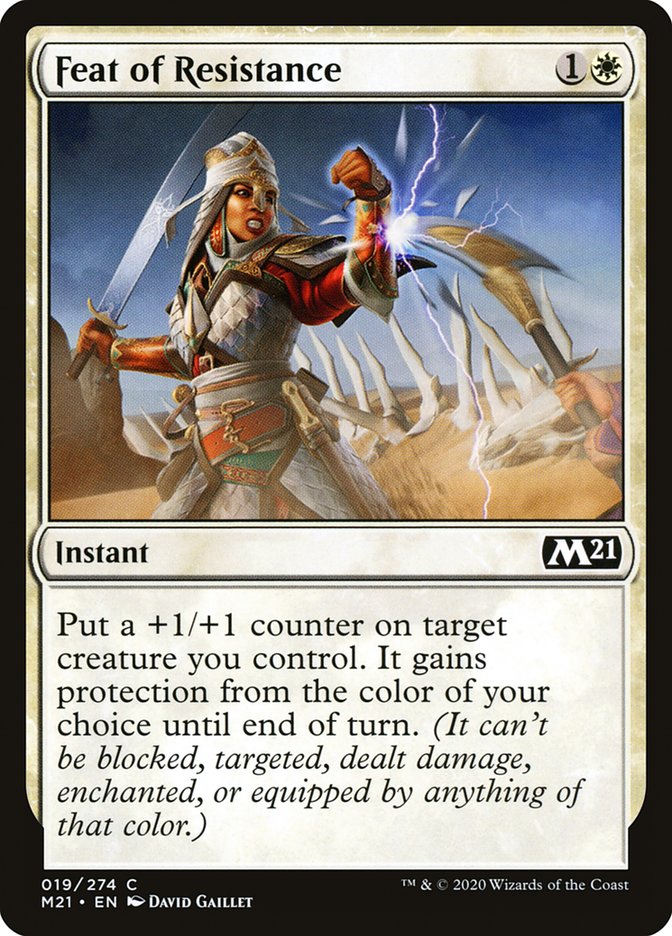 Feat of Resistance [Core Set 2021] | I Want That Stuff Brandon