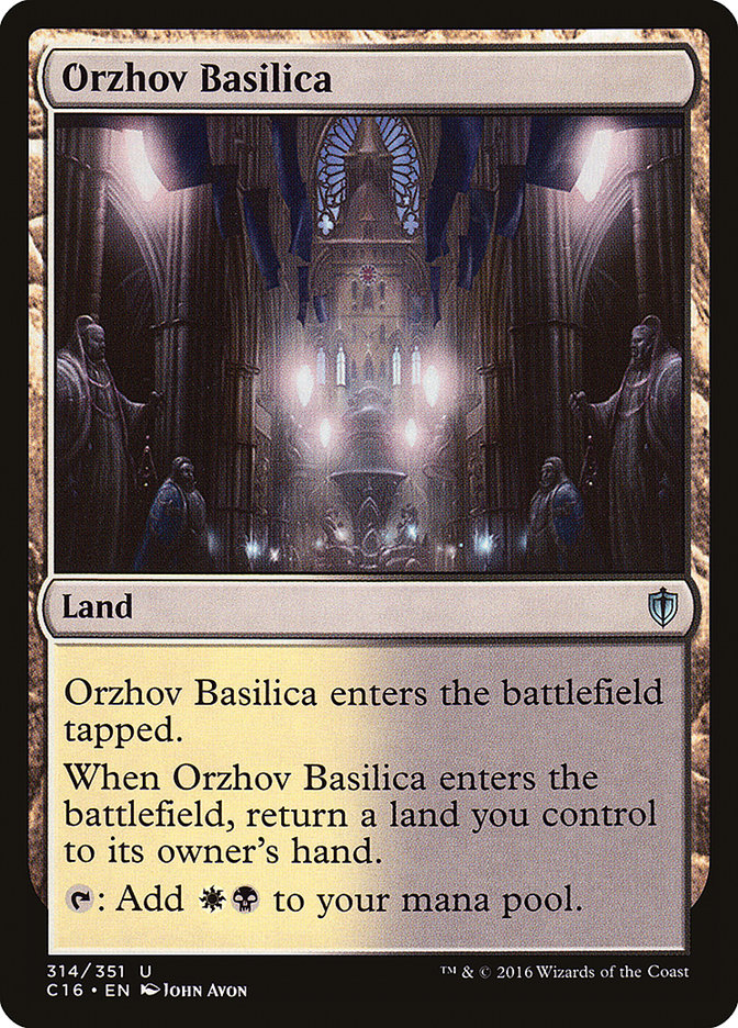 Orzhov Basilica [Commander 2016] | I Want That Stuff Brandon