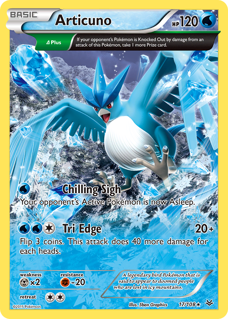 Articuno (17/108) [XY: Roaring Skies] | I Want That Stuff Brandon