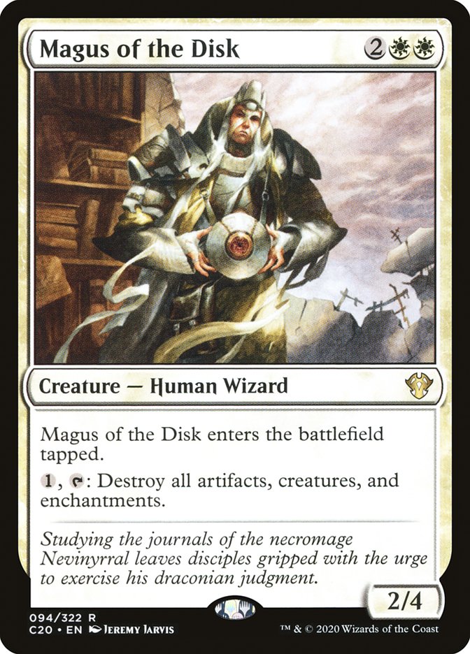 Magus of the Disk [Commander 2020] | I Want That Stuff Brandon