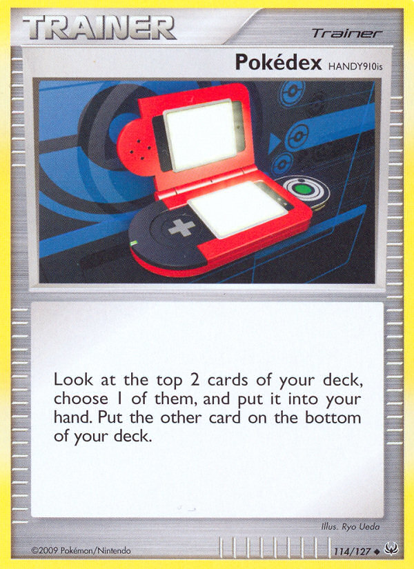 Pokedex HANDY910is (114/127) [Platinum: Base Set] | I Want That Stuff Brandon