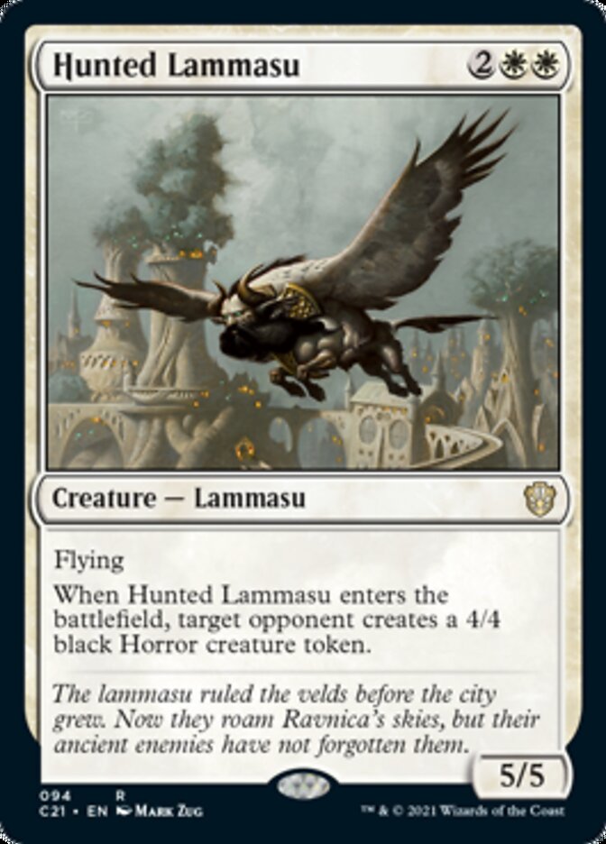 Hunted Lammasu [Commander 2021] | I Want That Stuff Brandon