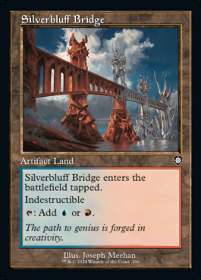 Silverbluff Bridge (Retro) [The Brothers' War Commander] | I Want That Stuff Brandon