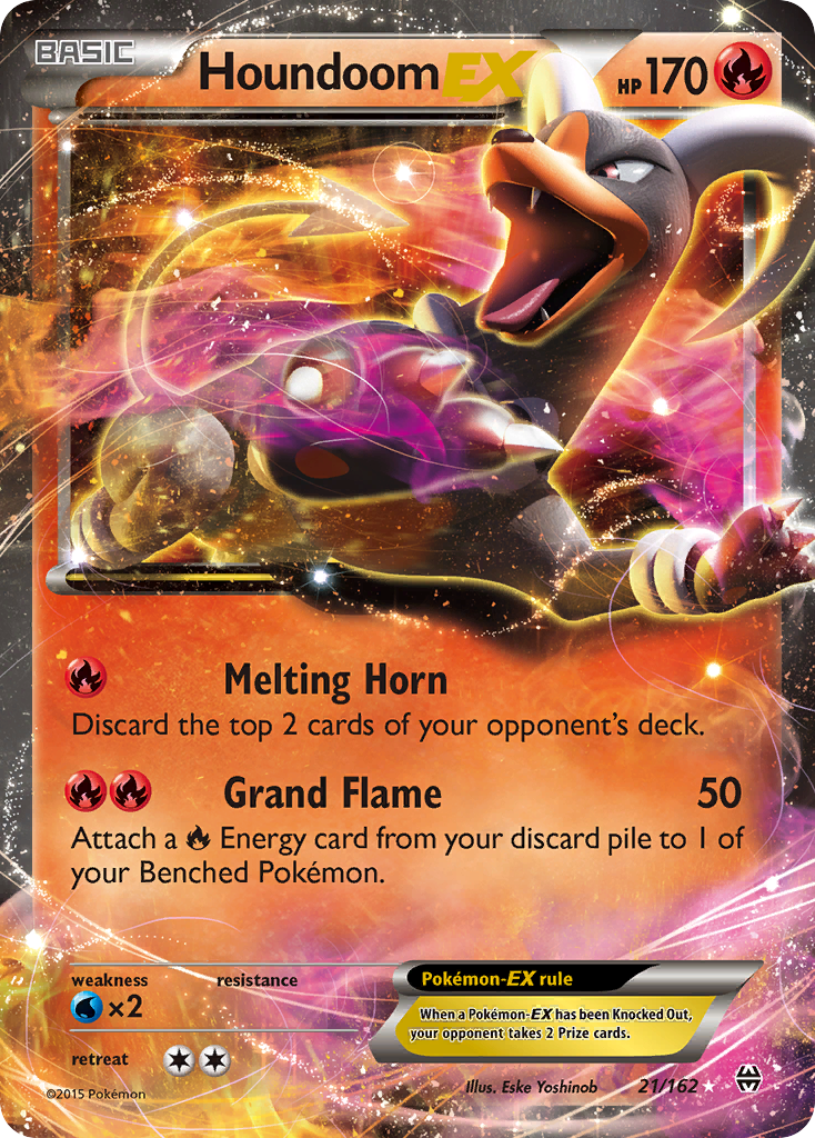 Houndoom EX (21/162) [XY: BREAKthrough] | I Want That Stuff Brandon