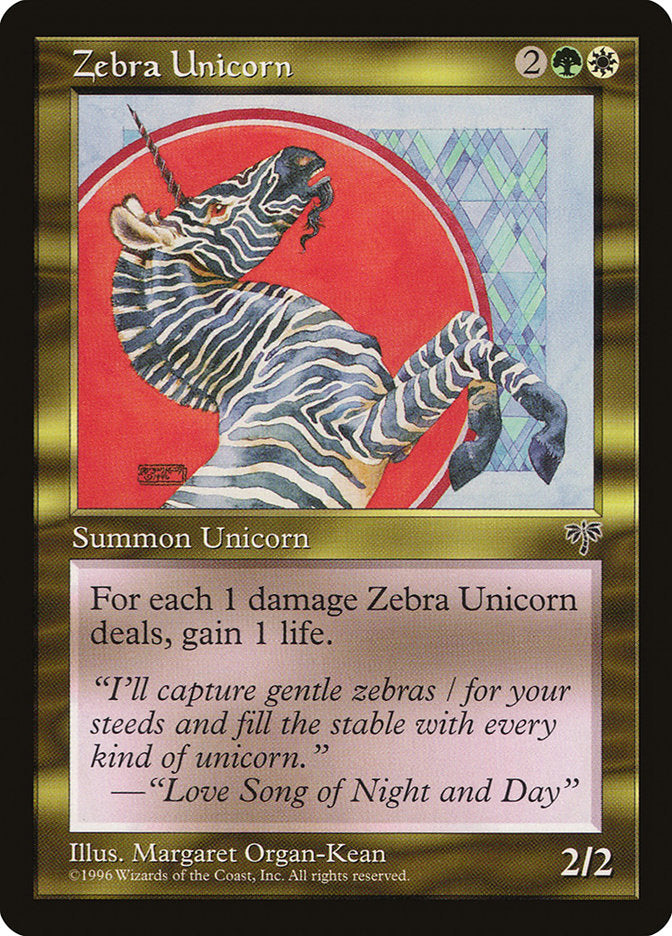 Zebra Unicorn [Mirage] | I Want That Stuff Brandon