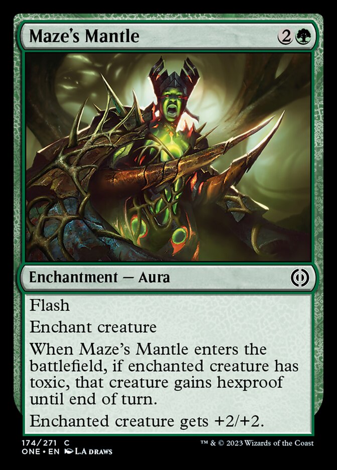 Maze's Mantle [Phyrexia: All Will Be One] | I Want That Stuff Brandon