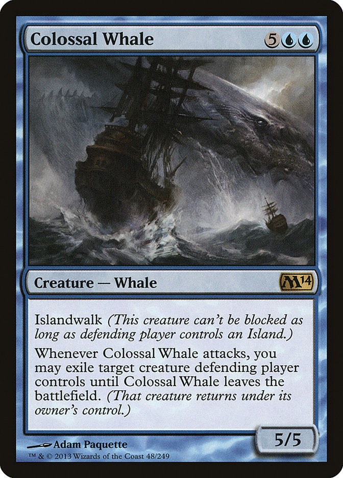 Colossal Whale [Magic 2014] | I Want That Stuff Brandon