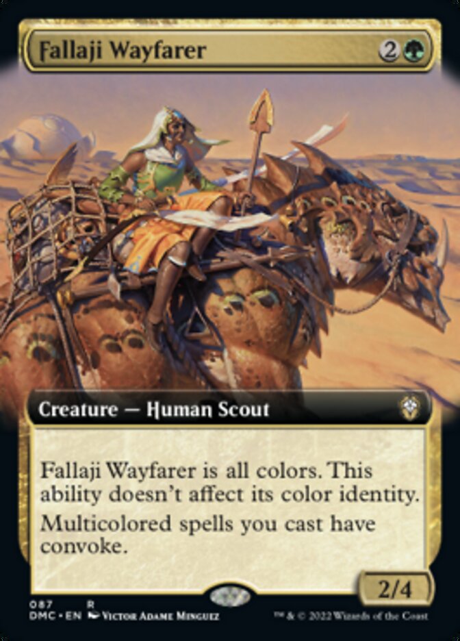 Fallaji Wayfarer (Extended Art) [Dominaria United Commander] | I Want That Stuff Brandon
