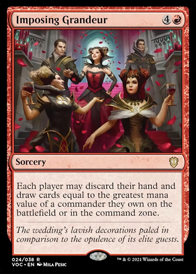 Imposing Grandeur [Innistrad: Crimson Vow Commander] | I Want That Stuff Brandon