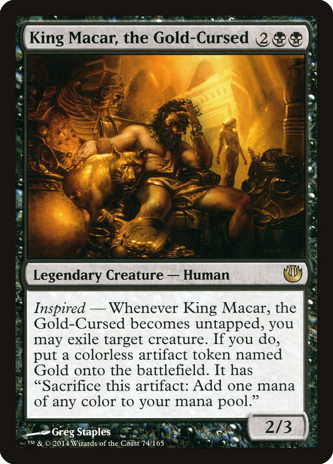 King Macar, the Gold-Cursed [Journey into Nyx] | I Want That Stuff Brandon