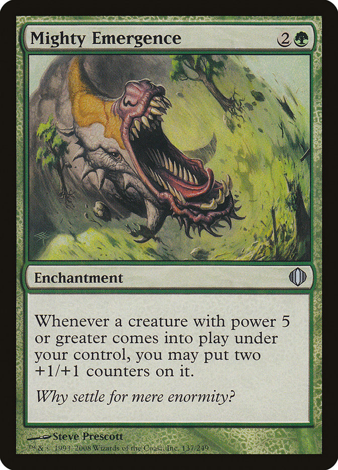 Mighty Emergence [Shards of Alara] | I Want That Stuff Brandon