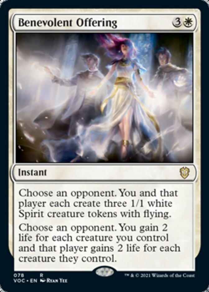 Benevolent Offering [Innistrad: Crimson Vow Commander] | I Want That Stuff Brandon