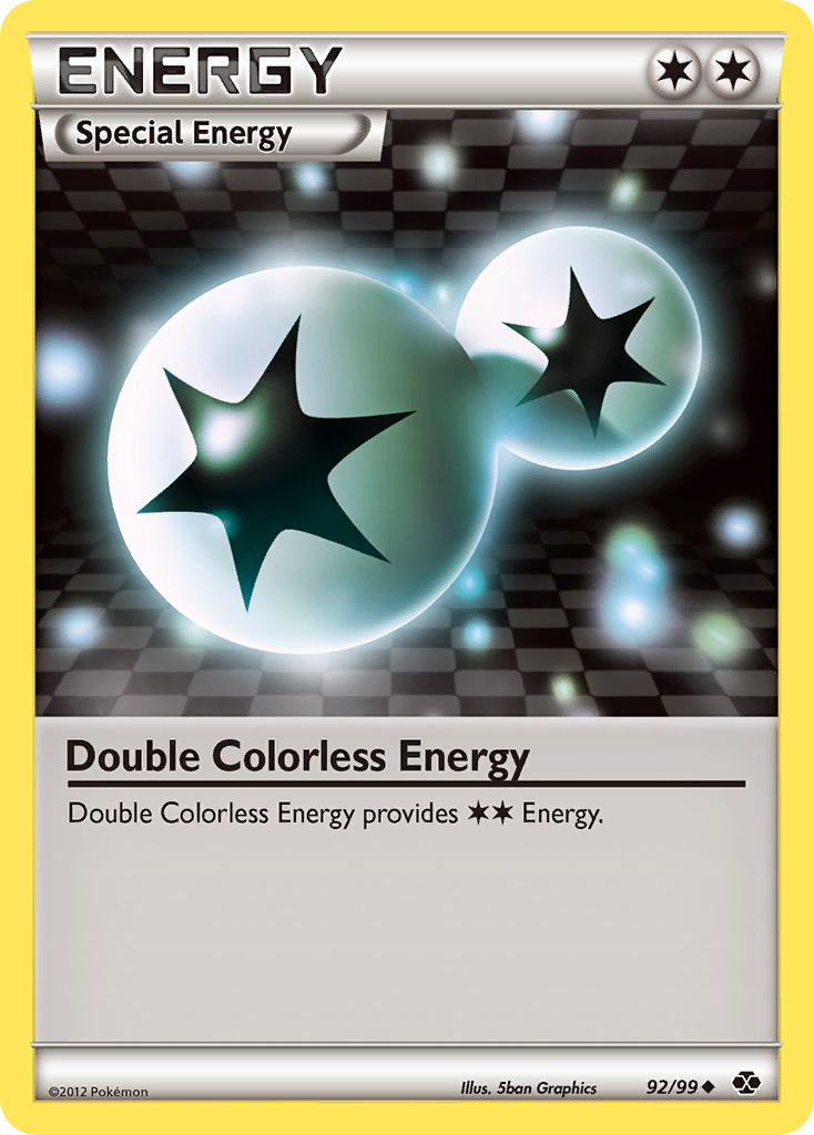 Double Colorless Energy (92/99) [Black & White: Next Destinies] | I Want That Stuff Brandon