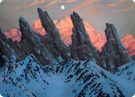 Mountain (275) Art Card [Dungeons & Dragons: Adventures in the Forgotten Realms Art Series] | I Want That Stuff Brandon