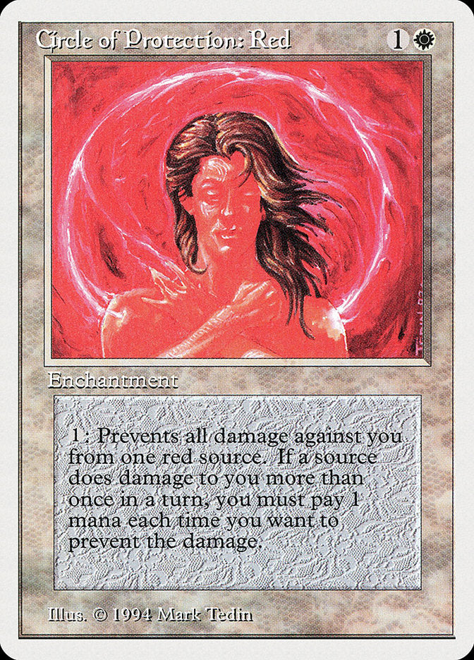 Circle of Protection: Red [Summer Magic / Edgar] | I Want That Stuff Brandon