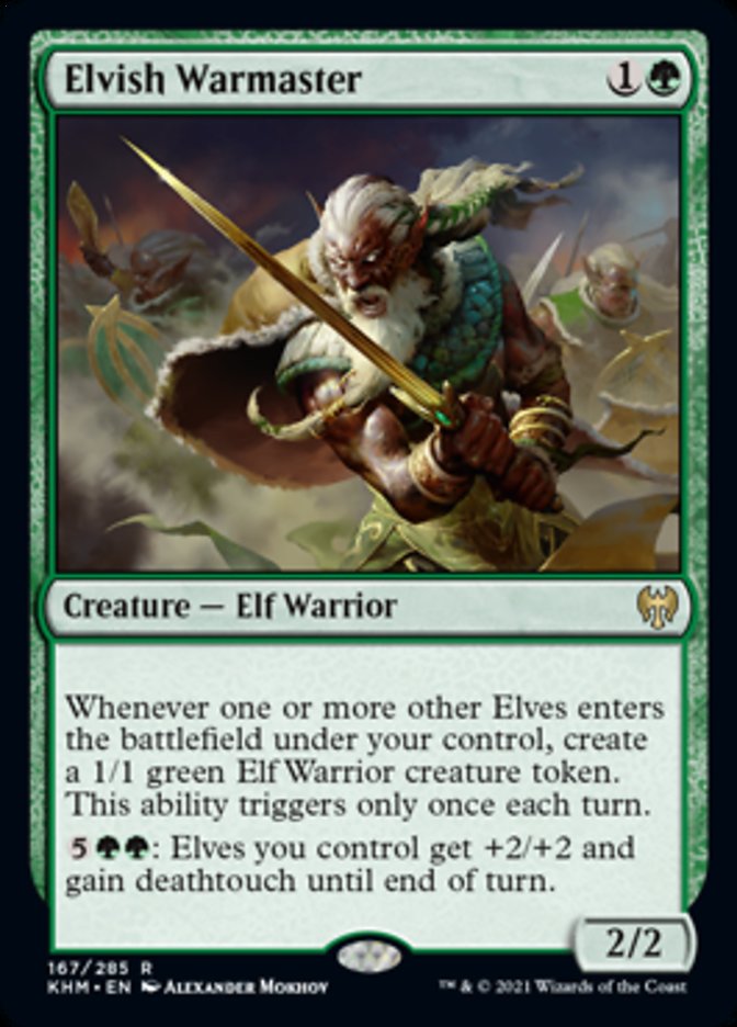 Elvish Warmaster [Kaldheim] | I Want That Stuff Brandon